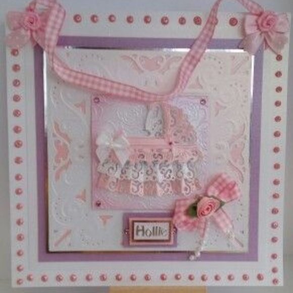 3D Baby Cradle thinlit die - Picture 4 of 9